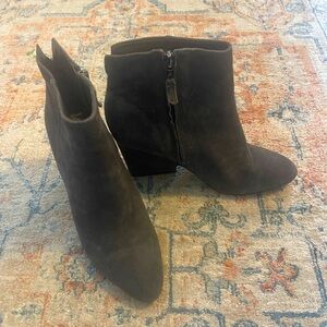 Sam Edelman grey suede Ankle Boots
